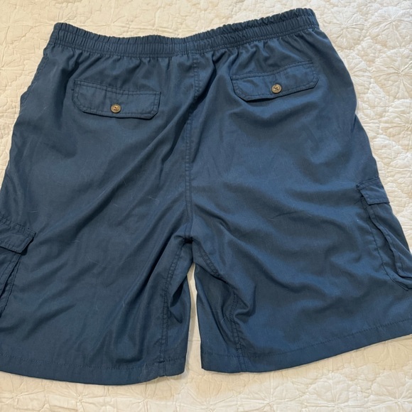 STILLWATER SUPPLY size XXLarge Cargo Short Blue 9” inseam - Picture 7 of 8